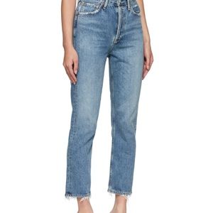 Agolde Blue Riley Jeans